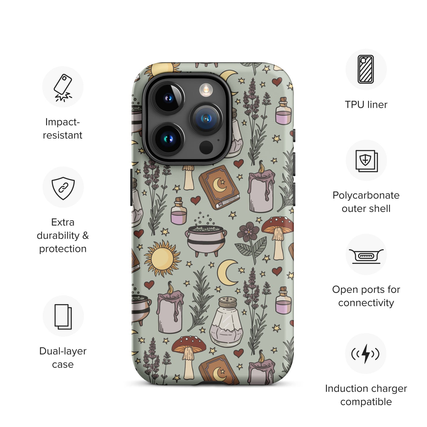 Practical Magic Witchy Tough Case for iPhone