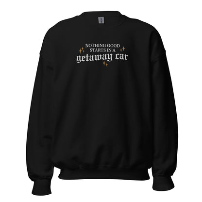 Getaway Car Rep Era Embroided Crewneck