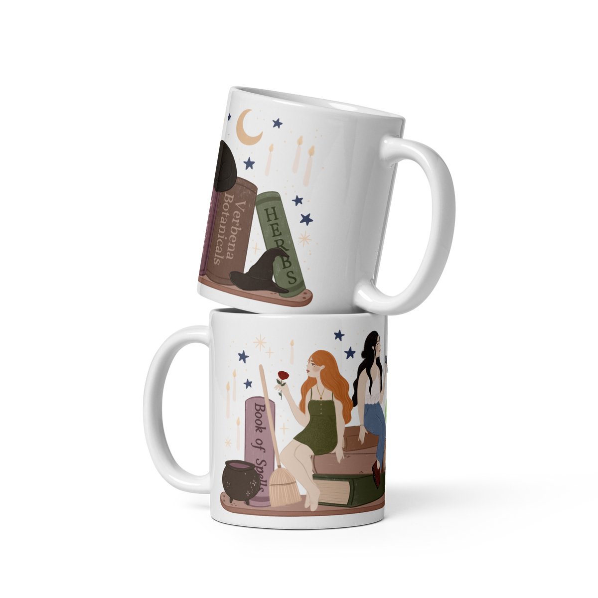 Practical Magic Coffee Mug | Witchy Book Shelf