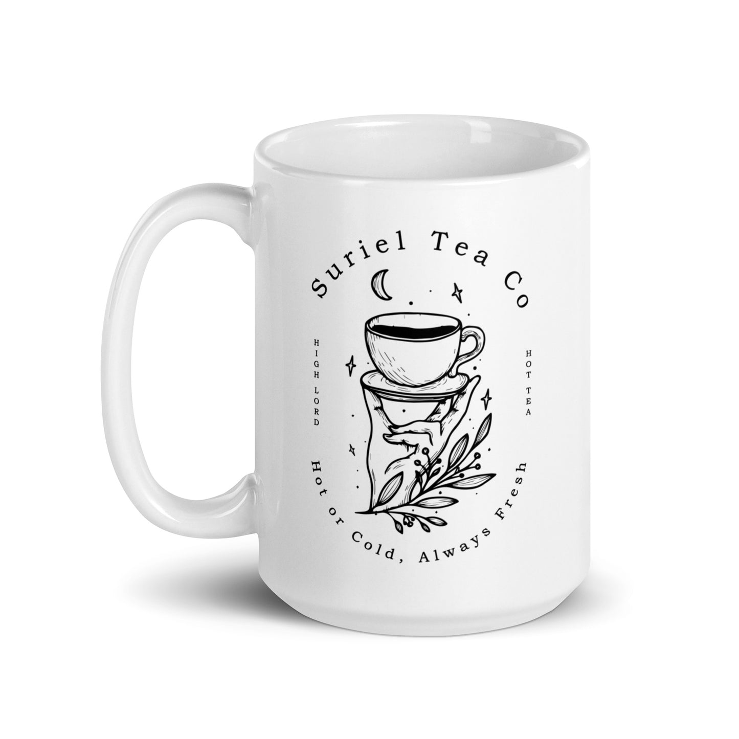 Suriel Tea Co ACOTAR Mug | bookish Coffee Mug | SJM Book lover Gift | Coffee Cup for bookworm | Booktok Bookstagram YA Fantasy acotar merch