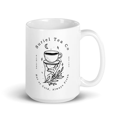 Suriel Tea Co ACOTAR Mug | bookish Coffee Mug | SJM Book lover Gift | Coffee Cup for bookworm | Booktok Bookstagram YA Fantasy acotar merch